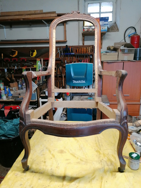 Fauteuil après restauration 11