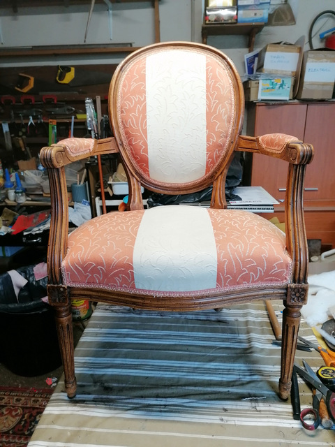 Fauteuil après restauration 13