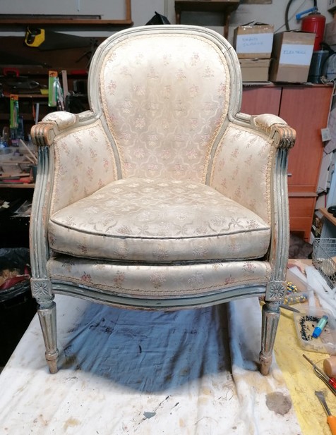 Fauteuil après restauration 14