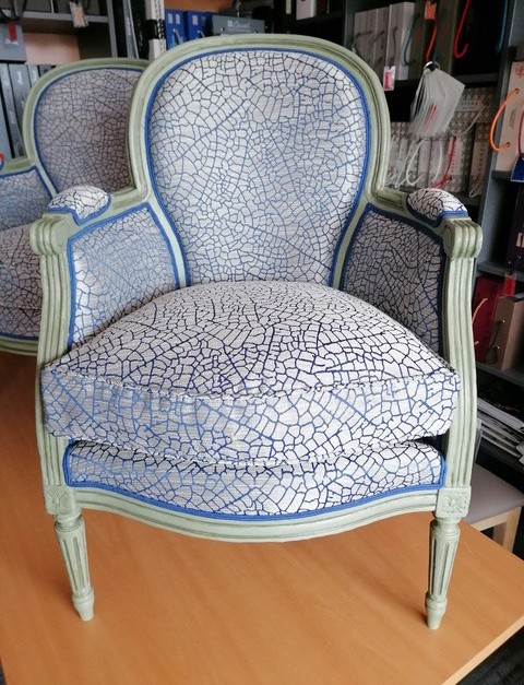 Fauteuil avant restauration 14