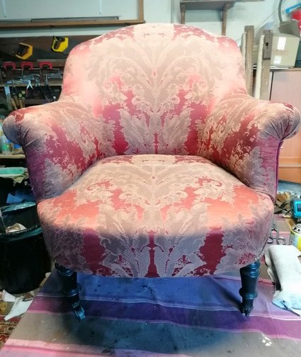 Fauteuil après restauration 15