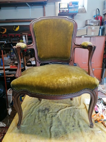 Fauteuil après restauration 16