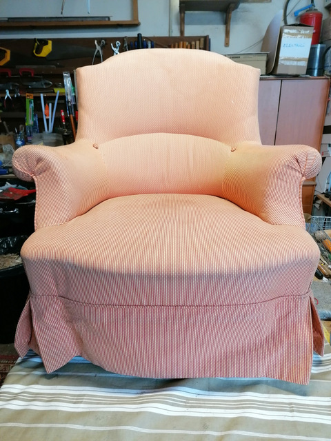 Fauteuil avant restauration 4